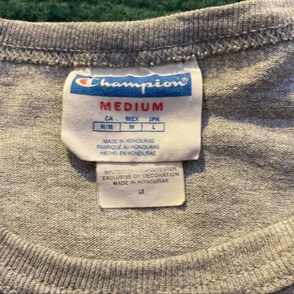 Grey Champion Script Logo Tee Reverse Weave Medium - Picture 3 of 4